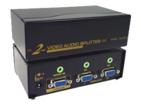 Neklan - répartiteur vidéo/audio - 2 ports