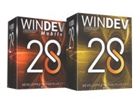 WINDEV, WINDEV Mobile (v. 28) - pack de boîtiers (mise à niveau) - 1 développeur