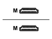MCL câble HDMI avec Ethernet - 50 cm