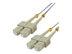 SC/SC Mult duplex 50/125 OM4 opt. fiber