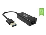 Carte réseau Gigabit VISION Vision TC-USBETH/BL - adaptateur réseau - USB 2.0 - Gigabit Ethernet x 1