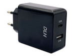 Alimentation & chargeur DLH DLH DY-AU2640B adaptateur secteur - USB, 24 pin USB-C - 24 Watt