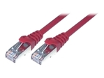 CAT 6 F/UTP Patch cable - 20m Red