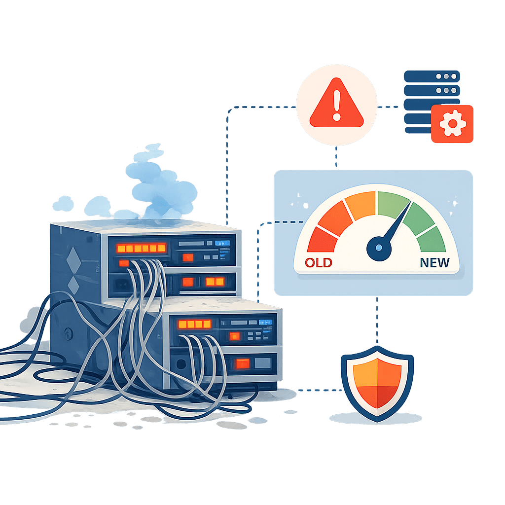 Infrastructure informatique vieillissante : un risque stratégique pour ...